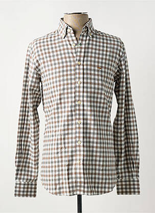 Cămașă cu mâneci lungi maro FYNCH-HATTON bărbat