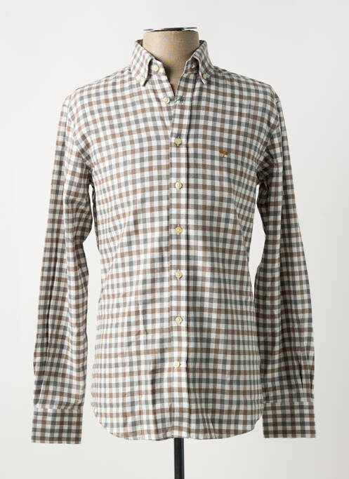 Cămașă cu mâneci lungi maro FYNCH-HATTON bărbat