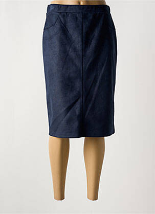 Fustă midi albastru GUY DUBOUIS femeie