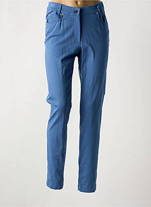 Pantalon slim buzunare albastru GREGORY PAT femeie