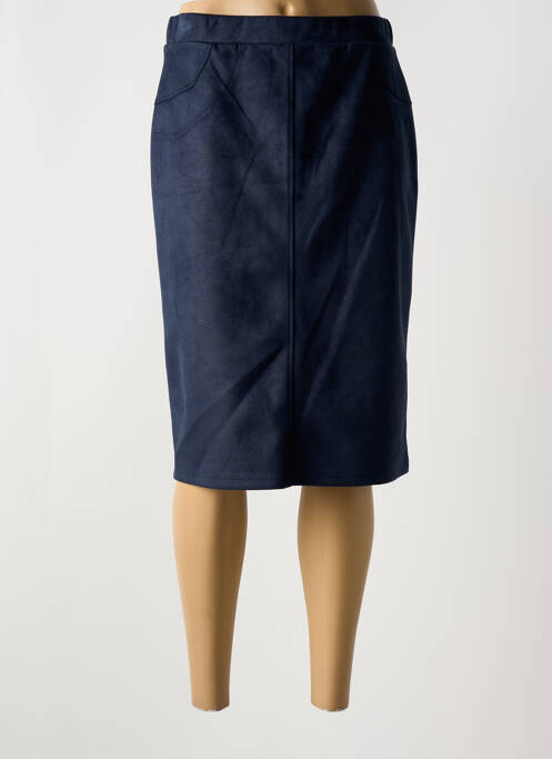 Fustă midi albastru GUY DUBOUIS femeie
