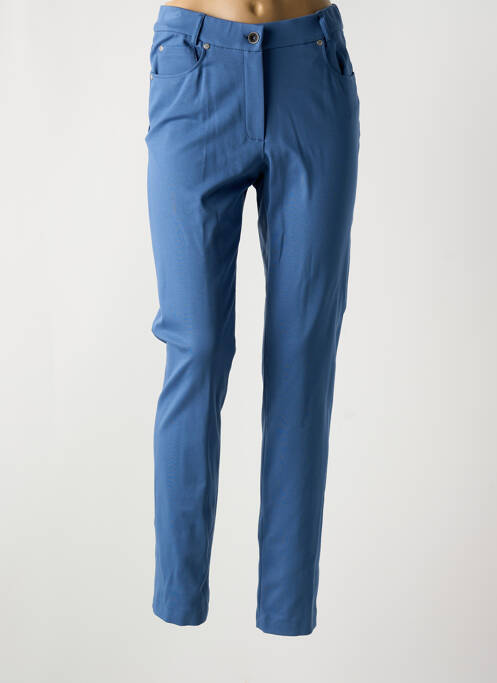 Pantalon slim albastru GREGORY PAT femeie