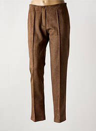 Pantalon slim talie elastică talie înaltă maro MERI & ESCA femme
