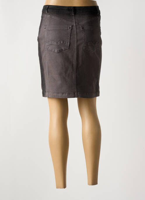 Fustă scurtă gri MERI & ESCA femeie