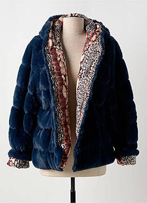 Geacă matlasată albastru MERI & ESCA femeie