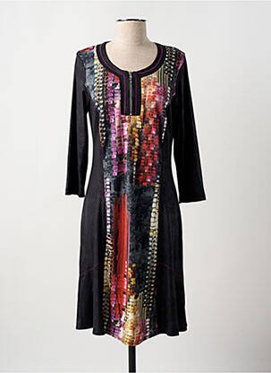 Rochie midi negru GUY DUBOUIS femeie