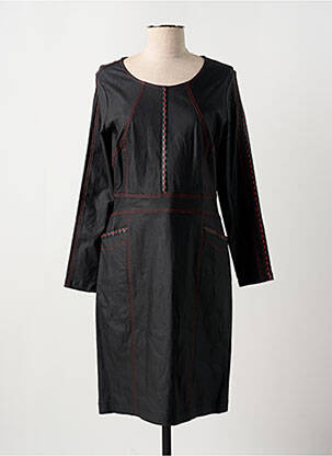 Rochie midi mâneci lungi mâneci lungi negru MERI & ESCA femeie