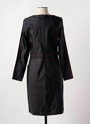 Rochie midi mâneci lungi mâneci lungi negru MERI & ESCA femeie