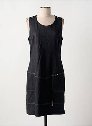 Rochie midi fără mâneci fără mâneci negru GUY DUBOUIS femeie