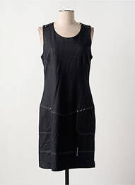 Rochie midi fără mâneci fără mâneci negru GUY DUBOUIS femme