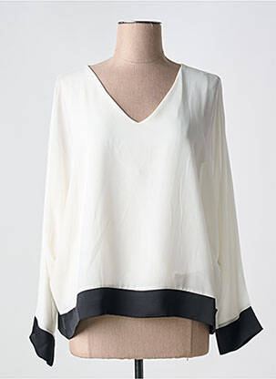 Bluză alb COULEURS DU TEMPS femeie