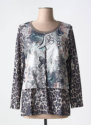 Top gri GUY DUBOUIS femeie