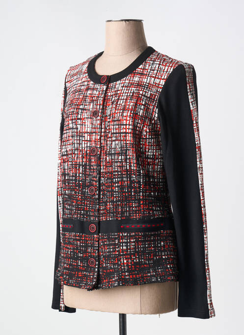 Vestă cu mâneci lungi negru GUY DUBOUIS femeie