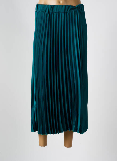 Fustă lungă verde COULEURS DU TEMPS femeie