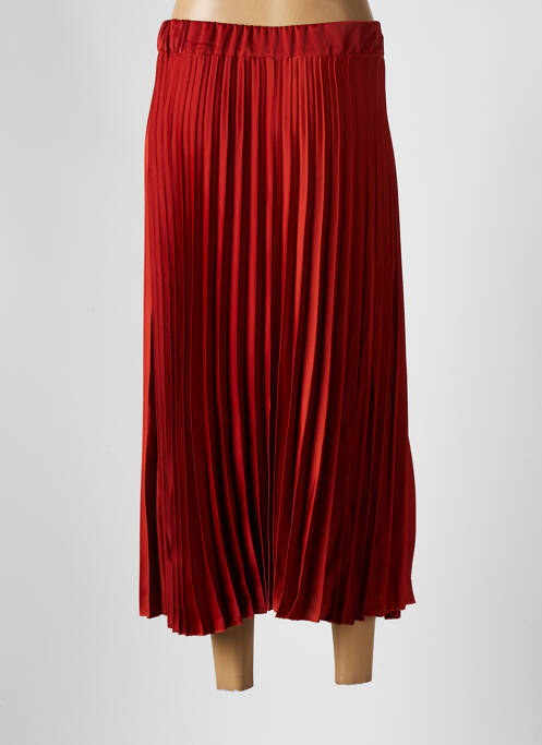 Fustă lungă portocaliu COULEURS DU TEMPS femeie