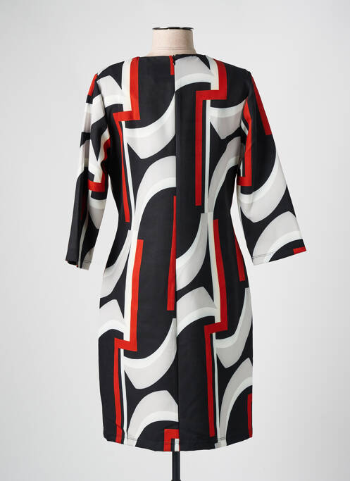 Rochie midi negru COULEURS DU TEMPS femeie