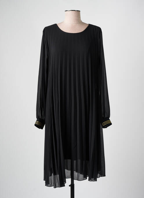 Rochie midi negru COULEURS DU TEMPS femeie