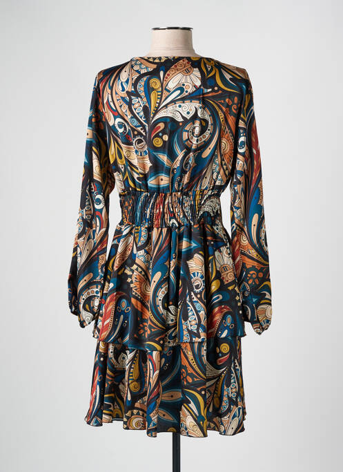 Rochie midi negru COULEURS DU TEMPS femeie