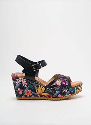 Sandale/Pantofi decupați negru KADANCIA femeie