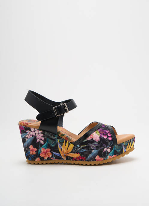 Sandale/Pantofi decupați negru KADANCIA femeie