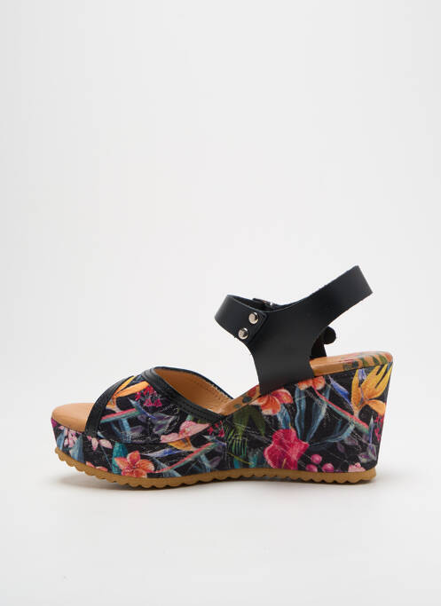 Sandale/Pantofi decupați negru KADANCIA femeie