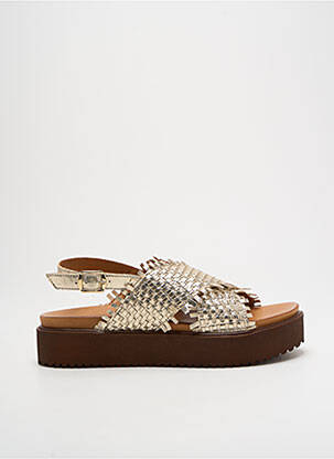 Sandale/Pantofi decupați auriu ALTEX femeie