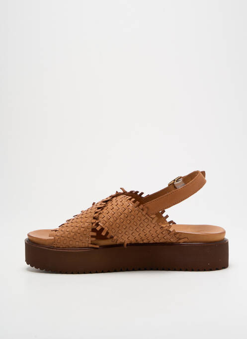 Sandale/Pantofi decupați maro ALTEX femeie