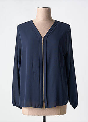 Cămașă albastru COULEURS DU TEMPS femeie