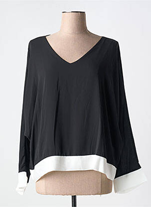 Bluză negru COULEURS DU TEMPS femeie