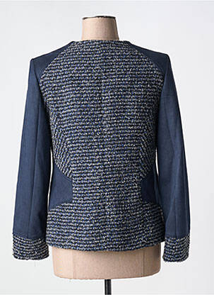 Jachete elegante guler rotund albastru GUY DUBOUIS femeie