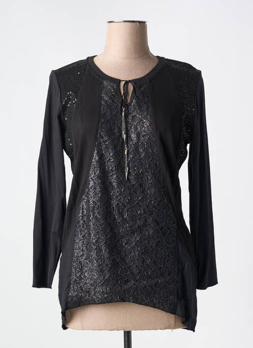 Top negru MERI & ESCA femeie