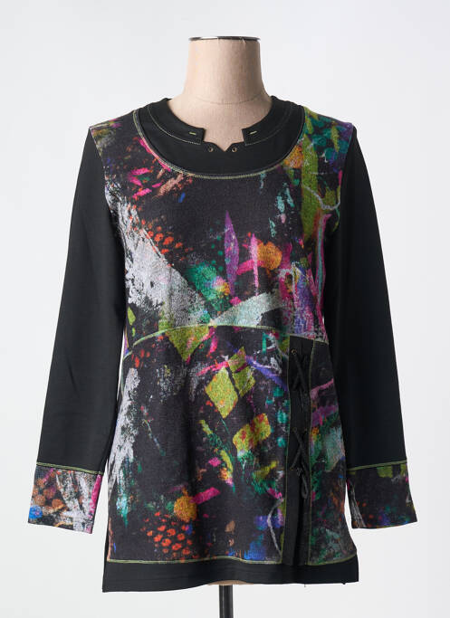 Tunică mâneci lungi negru GUY DUBOUIS femeie