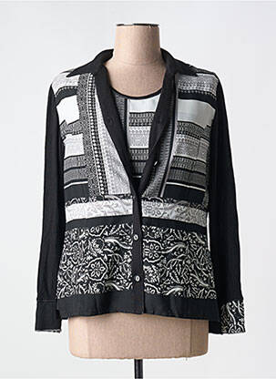 Twin-set negru GUY DUBOUIS femeie
