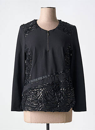 Top negru GUY DUBOUIS femeie