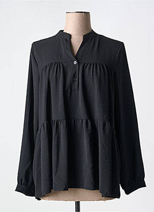 Bluză negru COULEURS DU TEMPS femeie