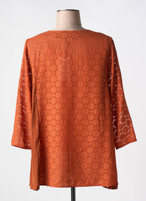 Tunică mâneci lungi portocaliu MERI & ESCA femeie