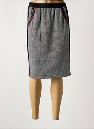 Fustă midi negru GUY DUBOUIS femeie