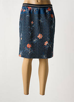 Fustă midi albastru GUY DUBOUIS femeie