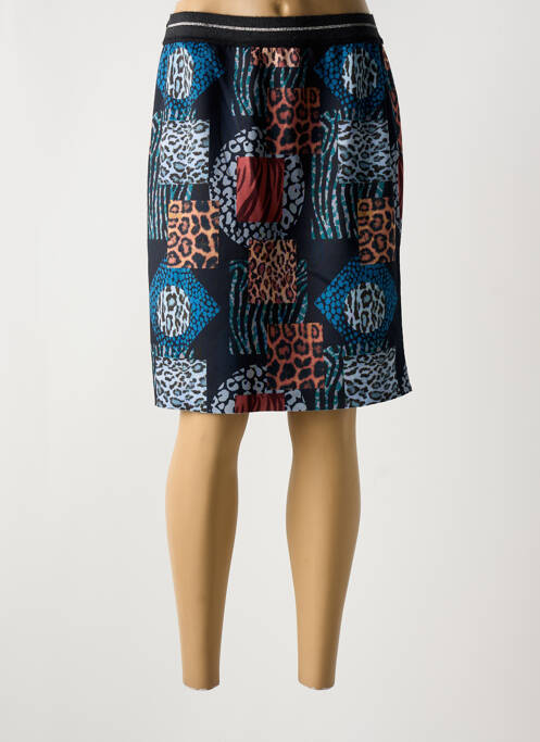 Fustă midi albastru FRANCE RIVOIRE femeie