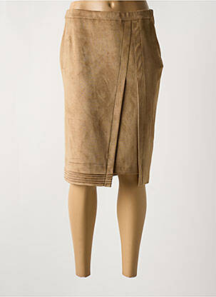 Fustă midi bej MERI & ESCA femeie