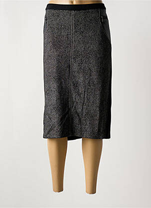 Fustă midi gri GUY DUBOUIS femeie