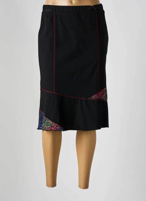 Fustă midi negru GUY DUBOUIS femeie