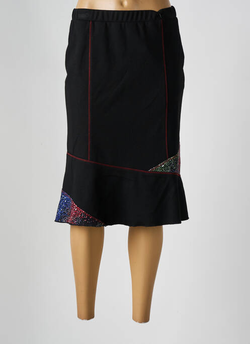 Fustă midi negru GUY DUBOUIS femeie