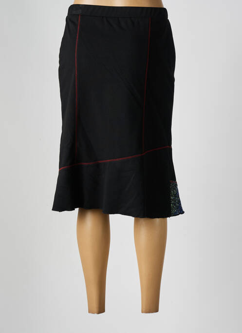 Fustă midi negru GUY DUBOUIS femeie