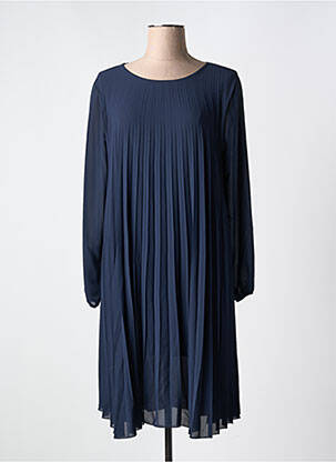 Rochie midi albastru COULEURS DU TEMPS femeie