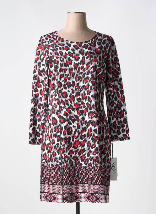 Rochie midi roșu FRANCE RIVOIRE femeie