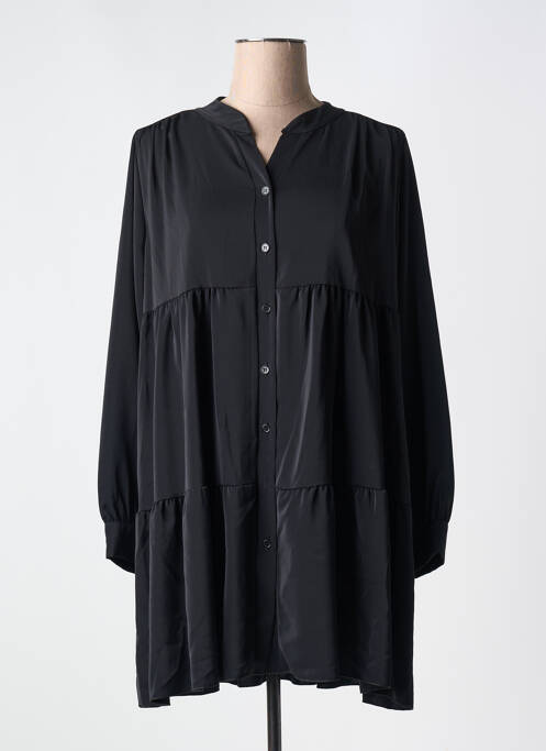 Rochie midi negru COULEURS DU TEMPS femeie