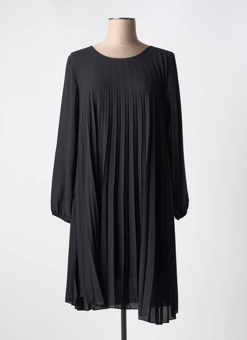 Rochie midi negru COULEURS DU TEMPS femeie