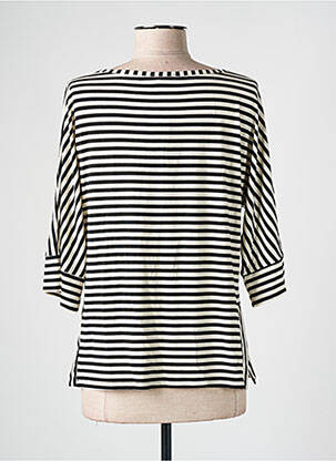 Tricou mâneci 3/4 mâneci 3/4 negru TELMAIL femeie