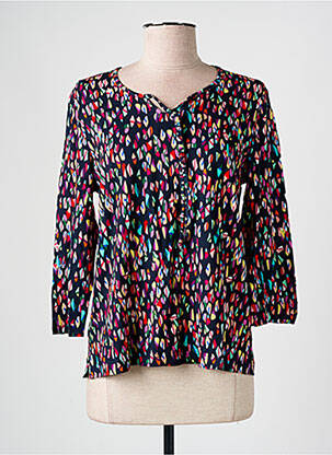 Tricou mâneci 3/4 mâneci 3/4 negru GRIFFON femeie